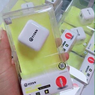 Combo Sạc IPhone Titan SC02 Củ Cáp