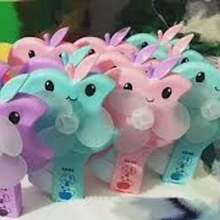 Quạt bóp mini cầm tay - hình thú