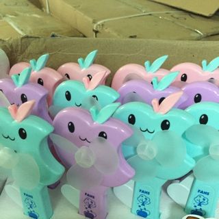 Quạt bóp mini cầm tay - hình thú