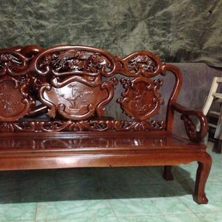 Bộ bàn ghế guột gỗ nhãn