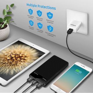 Pisen - Pin sạc dự phòng TS-D210 dung lượng 10000mAh - sạc nhanh - có đèn Led