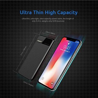 Pisen - Pin sạc dự phòng TS-D210 dung lượng 10000mAh - sạc nhanh - có đèn Led