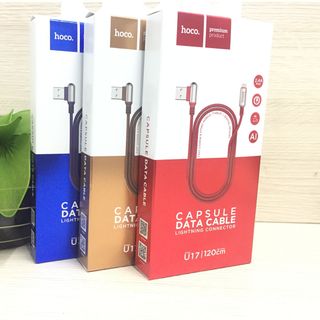 HOCO - Dây Cáp sạc U17 - cổng Lightning - 120cm