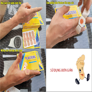 Miếng dán trị mụn cóc mắt cá chân Plasters