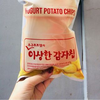 Snack khoai tây sữa chua