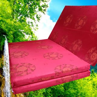 Nệm gòn ép áo dây kéo 1m6 x 2m x 5cm