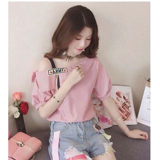 Áo Kiểu Lệch Vai Fashion