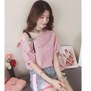 Áo Kiểu Lệch Vai Fashion