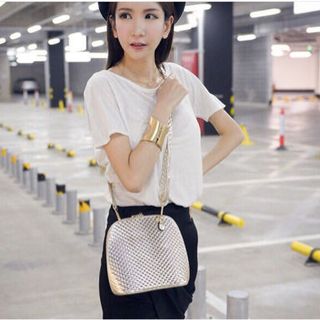túi hến da chần