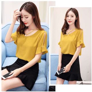 Áo Kiểu Tay Loe Fashion