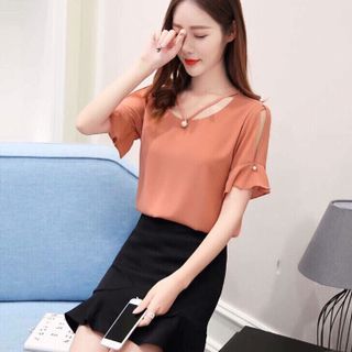 Áo Kiểu Tay Loe Fashion