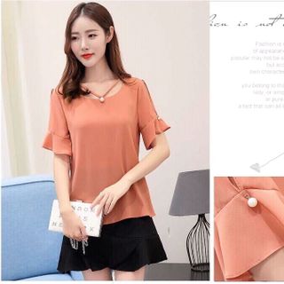Áo Kiểu Tay Loe Fashion