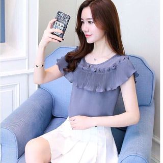 Áo Kiểu Dập Ly Fashion