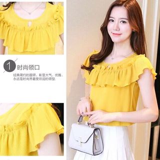 Áo Kiểu Dập Ly Fashion