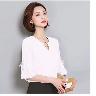 Áo Kiểu Cổ Cách Điệu
