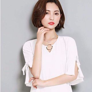 Áo Kiểu Cổ Cách Điệu