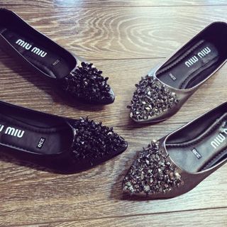 giày bup bê đá chùm xinh