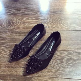 giày bup bê đá chùm xinh