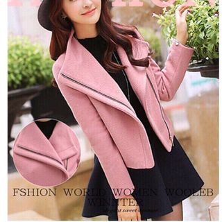 Áo Khoác Dạ Ngắn Fashion