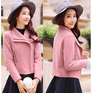 Áo Khoác Dạ Ngắn Fashion