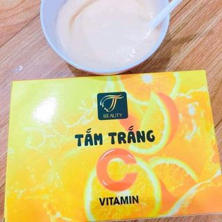 tắm trắng cam vitamin c