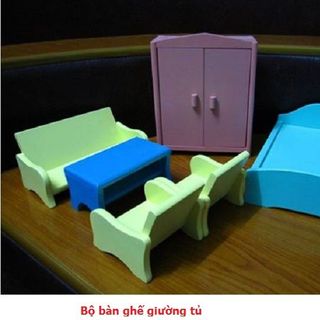 Bộ bàn ghế giường tủ-GD2T-07 giá sỉ