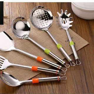 bộ muỗng inox 6 món