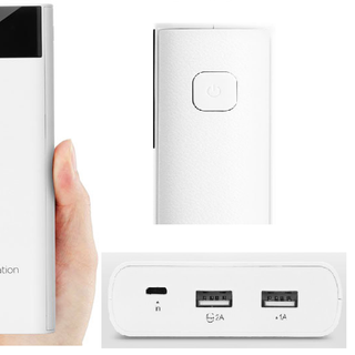 Pisen - Pin sạc dự phòng Power Station II 20000mAh Hộp kính