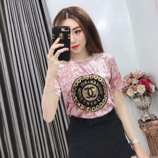 ÁO THUN NHUNG KIM SA