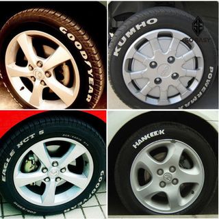 Cây viết bút sơn vẽ ghi chữ lên lốp xe bánh xe trang trí cho xe hơi ô tô xe máy phong cách độc đáo sáng tạo cho xế yêu SXH5 trắng