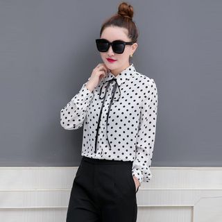 Áo Sơ Mi Chấm Bi