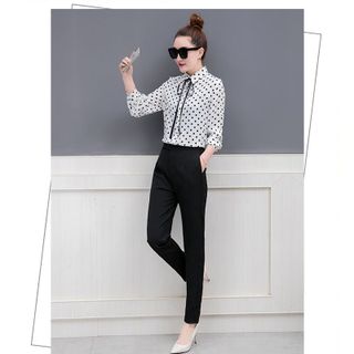 Áo Sơ Mi Chấm Bi