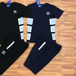 BỘ COTTON THỂ THAO SỌC MÃ 1519365