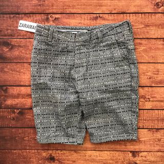 Quần short kaki sọc kẻ nam