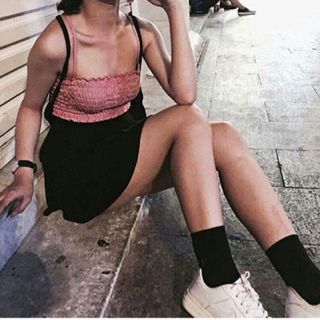 CROPTOP 2 DÂY CARO