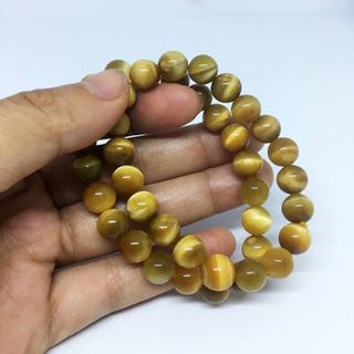 vòng tay đá mắt hổ vàng