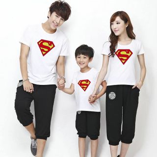 áo gia đình siêu nhân