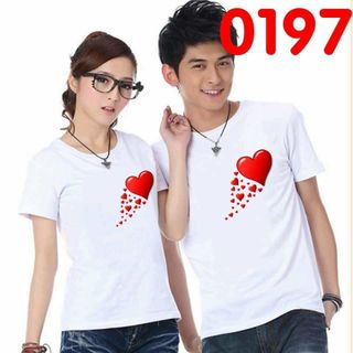 áo đôi trái tim