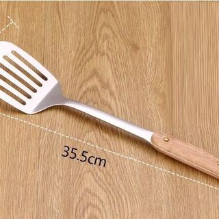 xẻng lật inox cán gỗ