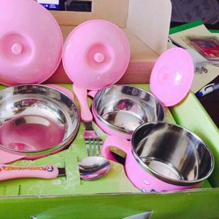 bộ chén ly tô thìa cho bé