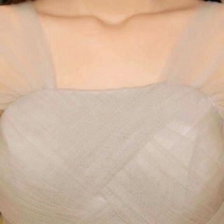 ĐẦM MAXI TRỄ VAI LƯỚI XẾP