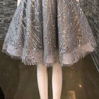 ĐẦM XÒE KIM SA ĐÍNH HOA KÈM HÌNH