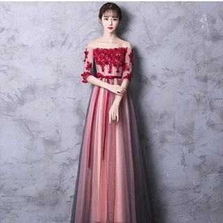 ĐẦM MAXI TRỄ VAI TAY LỠ