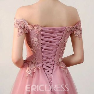 ĐẦM MAXI TRỄ VAI ĐÍNH HOA 3D