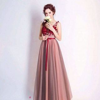 ĐẦM MAXI DẠ HỘI CỔ TIM