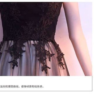 ĐẦM XÒE MAXI ĐÍNH HOA 3D