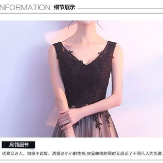 ĐẦM XÒE MAXI ĐÍNH HOA 3D