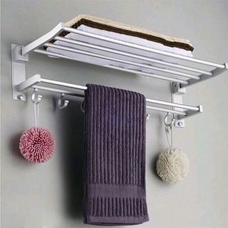 giá treo khăn 2 tầng