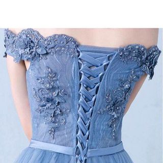 ĐẦM MAXI TRỄ VAI ĐÍNH HOA 3D CỰC XINH