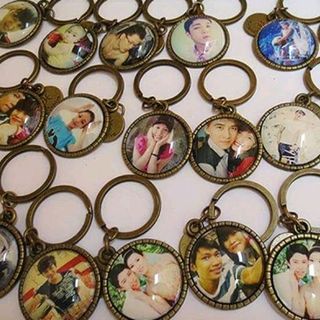 Móc khóa in hình handmade